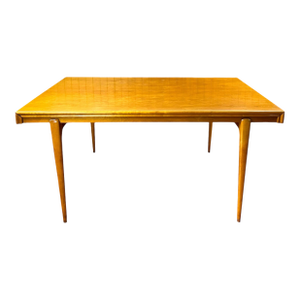 Mid Century Edmond J Spence Swedish Extension Dining Table