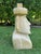 Late 20th Century Large Vintage Glazed Ceramic Moai Easter Island Head Sculpture For Sale - Image 5 of 12