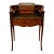 1900s Antique French Louis XV Walnut Inlaid Ladies Writing Desk / Bonheur-Du-Jour For Sale