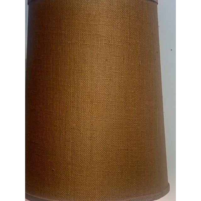 Metal 1960s Mid Century Italian Raymor Pottery Ceramic Lamp For Sale - Image 7 of 8