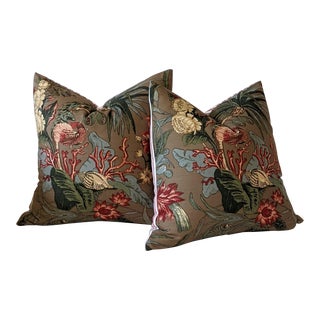 Thibaut Low Country Pillows - Set of 2 For Sale