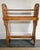 Vintage Benchmade Solid Oak Quilt or Blanket Rack For Sale - Image 13 of 13