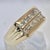 Diamond Ring 14k Yellow Gold 2 TCW Princess Cut Unisex Certified, Size 9.25 For Sale - Image 11 of 11