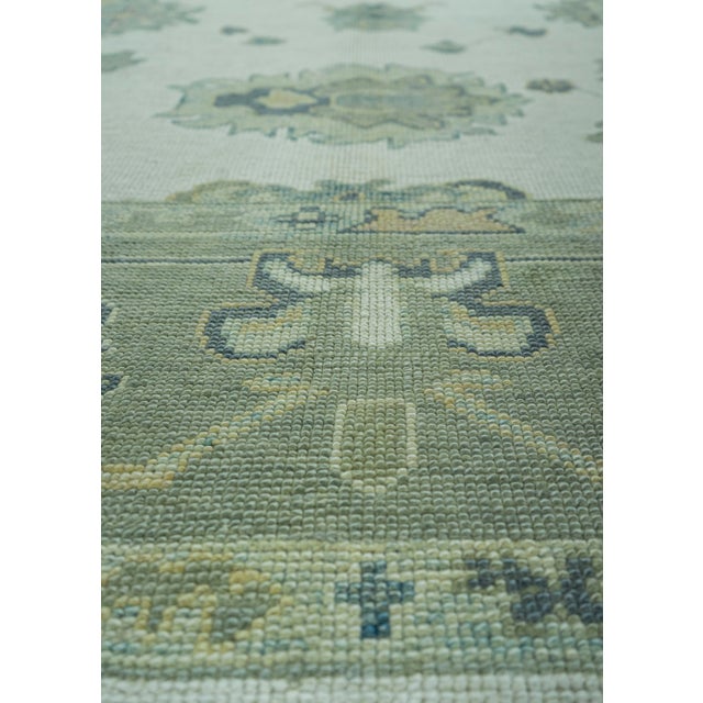 Turkish Turkish Oushak Rug 8'10" x 11'4" #19142 For Sale - Image 3 of 8
