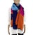 Chanel Chanel 50% Silk 50% Wool Multicolour Scarf Shawl For Sale - Image 4 of 9