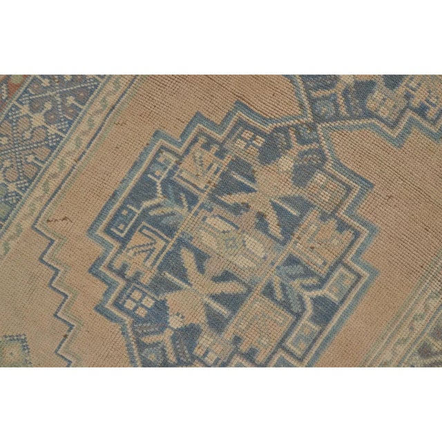 1950s 1950s Faded Oushak, Weathered Earth Tone Heritage Floor Art For Sale - Image 5 of 10