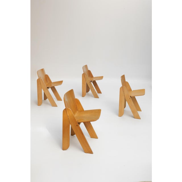 Peota Chairs by Gigi Sabadin for Stilwood, 1970s, Set of 4 For Sale - Image 11 of 11