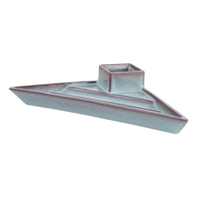 Art Deco Lava Pen Tray by Ewald Dahlskog for Bo Fajans, 1940s For Sale