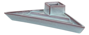 Art Deco Lava Pen Tray by Ewald Dahlskog for Bo Fajans, 1940s