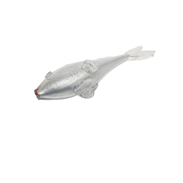 Glass Fish Figurine, Czechoslovakia, 1960s For Sale - Image 4 of 15