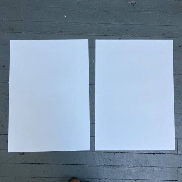 Printmaking Materials 1980’s Two Original Contemporary Beach Seashell Lithograph by Jung Park “Shell I&ii” Set of Two For Sale - Image 7 of 7