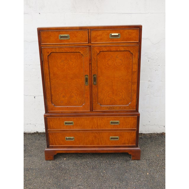 Century Furniture Hollywood Regency Tall Chest of Drawers Highboy 6362 For Sale - Image 16 of 18