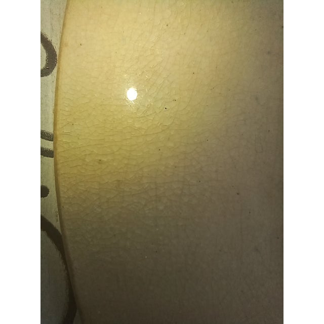 Late 19th Century English Brown and White Chintz Transferware Plate For Sale In Naples, FL - Image 6 of 8