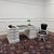 About this Classic English White Desk Set with Desk Chair Classic and Elegant | Antique desks in English, Classic, and...