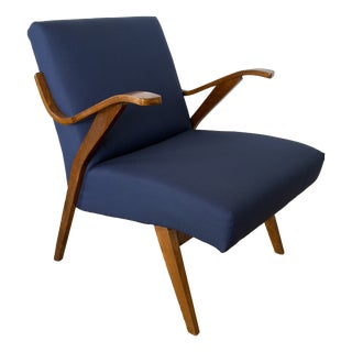 Vintage Lounge Chair by Tatra Pravenec, 1960s For Sale