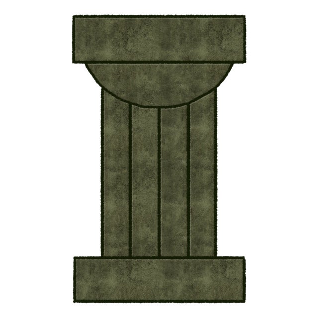 To Be Green Rug by Suonarestella/Paolo Stella for Malcusa For Sale