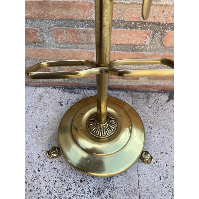 Bronze and Brass Valet Stand Dressboy, 1940s For Sale - Image 14 of 18