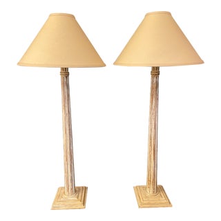 Contemporary David Iatesta Silitch Table Lamp - a Pair For Sale