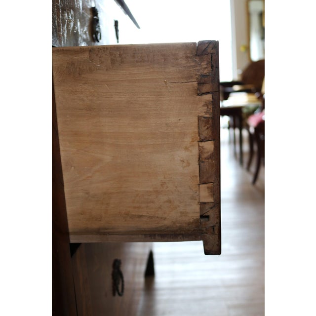 Wood Vintage Neoclassical Style Chest of Drawers, 1890s For Sale - Image 7 of 16