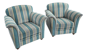 Club Chairs, 1980s, Set of 2
