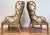 Fretwork Rattan Wingback Chairs, Pair For Sale - Image 4 of 13