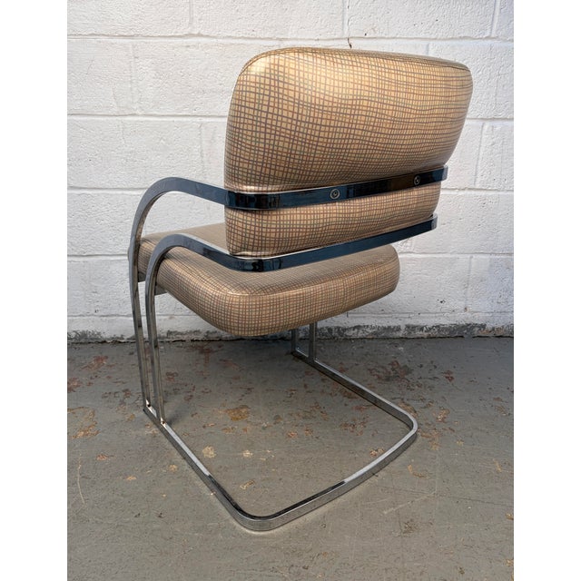 Mid 20th Century Set of Four Upholstered Dining Chairs by Contemporary Shells Inc. For Sale In New York - Image 6 of 15