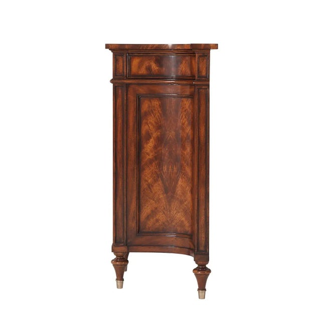 Traditional Regency Mahogany Side Cabinet For Sale - Image 3 of 9