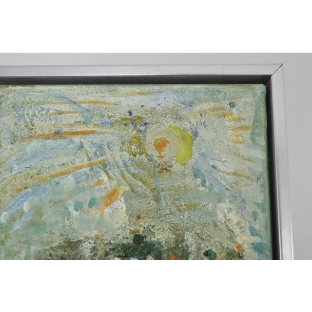 Mette Birckner, Abstract Impressionism Painting, A Fairytale with Birds (1), 2009, Oil on Canvas, Framed For Sale - Image 4 of 8