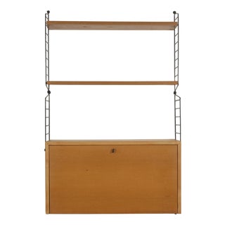Vintage Shelving System by Kajsa & Nils Nisse Stringing for String, 1950s For Sale
