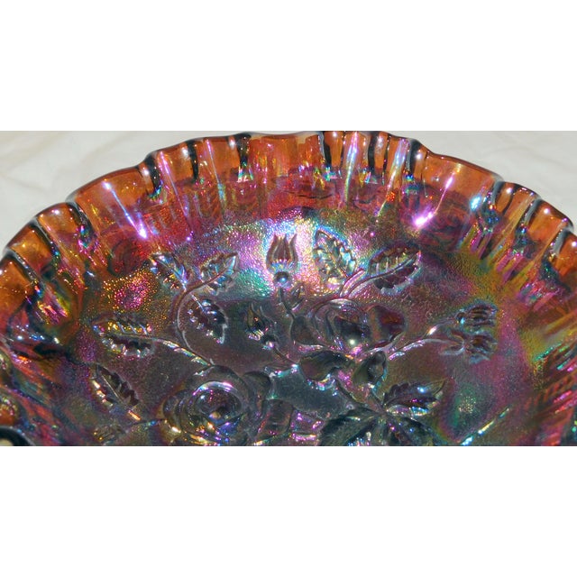 Early 20th Century Early 20th Century Imperial Carnival Glass Dish For Sale - Image 5 of 7
