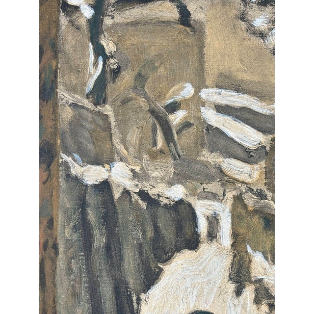 After Pierre Bonnard, Snowy Landscape, Child with Hood, Mid-20th Century, Lithograph For Sale - Image 10 of 16