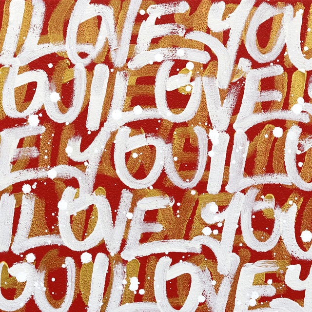 Los Angeles artist Amber Goldhammer paints dramatic abstract compositions in acrylic on canvas featuring energetic...