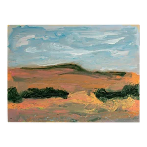 1986 “Horizon” Acrylic Painting by Harry Hilson