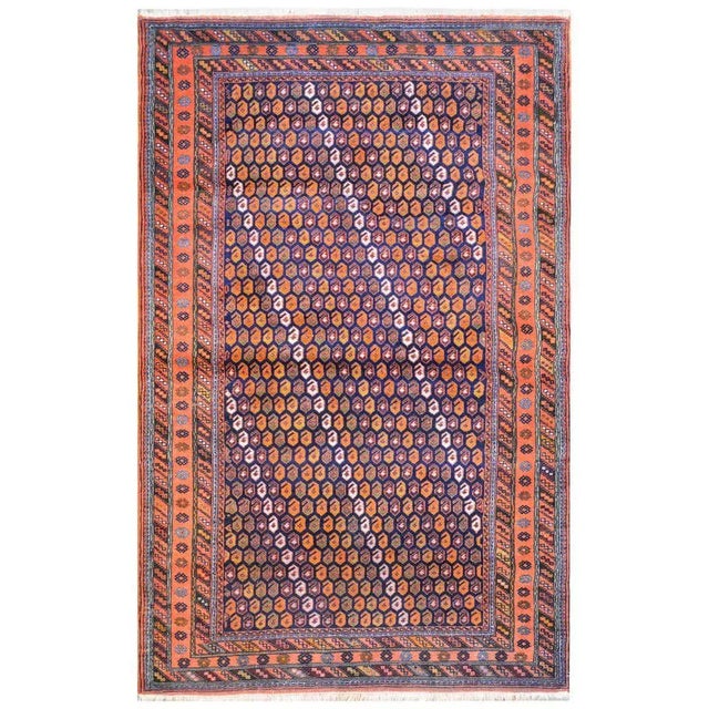 Early 20th Century Shiraz Rug For Sale - Image 11 of 11