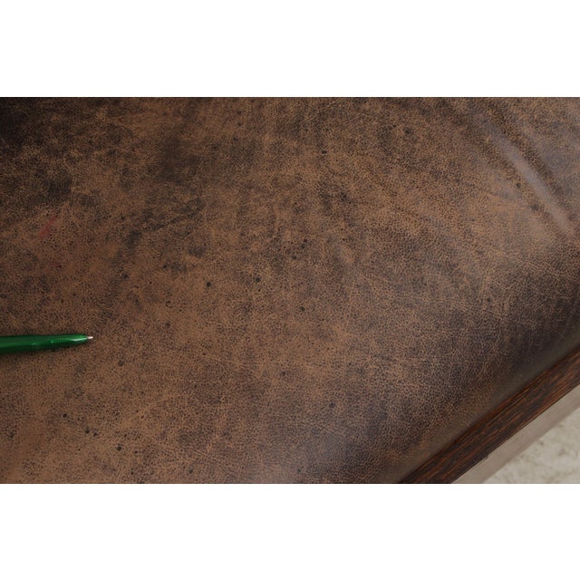 Stickley Mission Oak Settee Sofa For Sale - Image 12 of 18