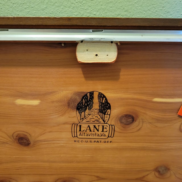 Mid-Century Lane Cedar/Blanket/Hope Chest Tv Stand For Sale - Image 12 of 12