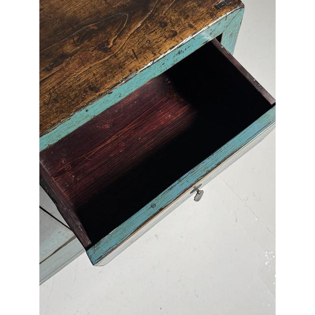 Chinese Blue Sideboard For Sale - Image 14 of 18