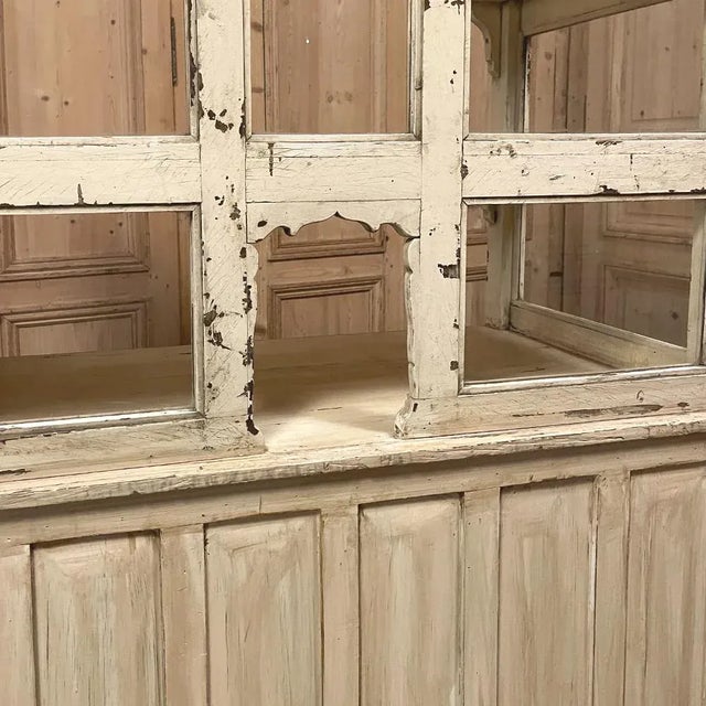 19th Century Painted Store Counter ~ Display Cabinet For Sale - Image 9 of 13