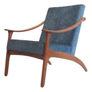 Lounge Chair by Arne Hovmand Olsen for P. Mikkelsen