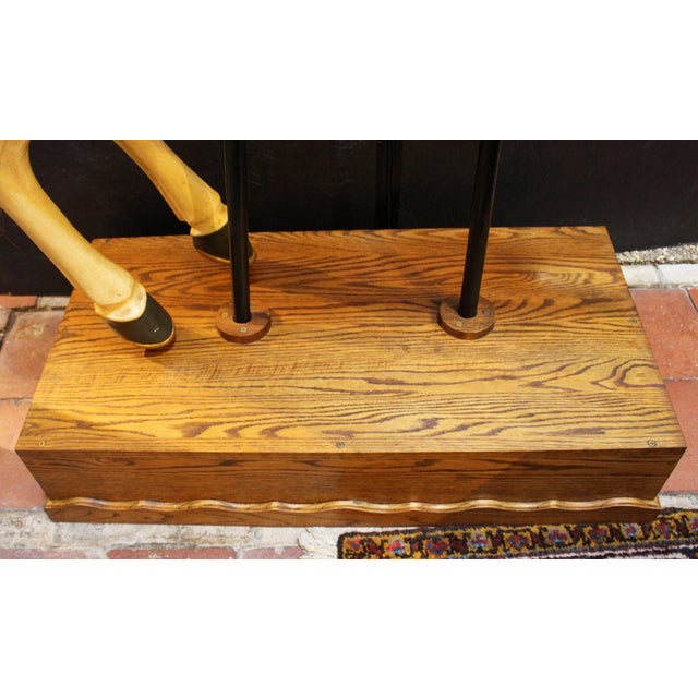 Late 19th-Early 20th Century American Carousel Horse on Custom Stand For Sale - Image 12 of 17