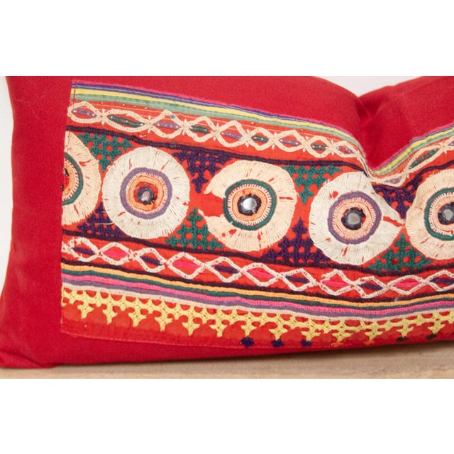 Tribal Tipu Nomad Lumbar Pillow For Sale - Image 3 of 6