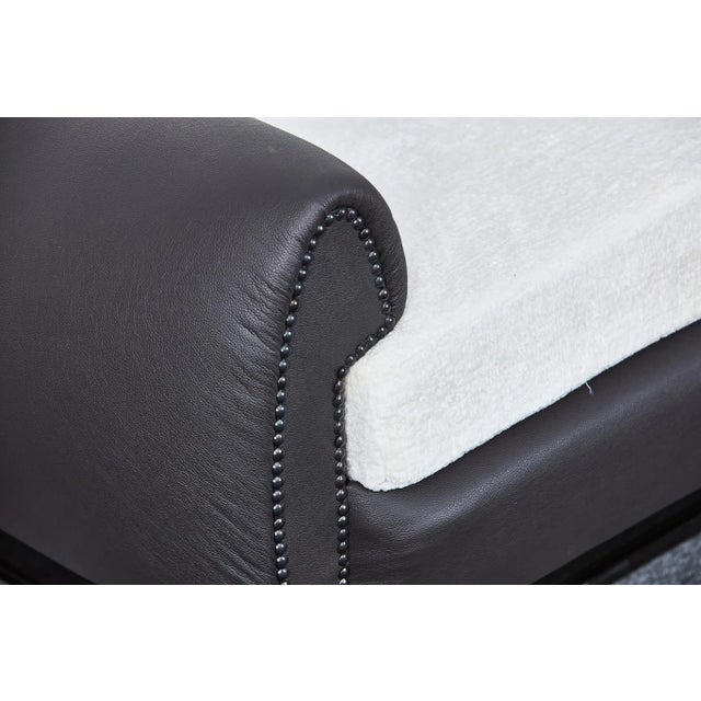 Art Deco Club Chairs with High Gloss Black Bases, 1940s, Set of 2 For Sale - Image 6 of 18