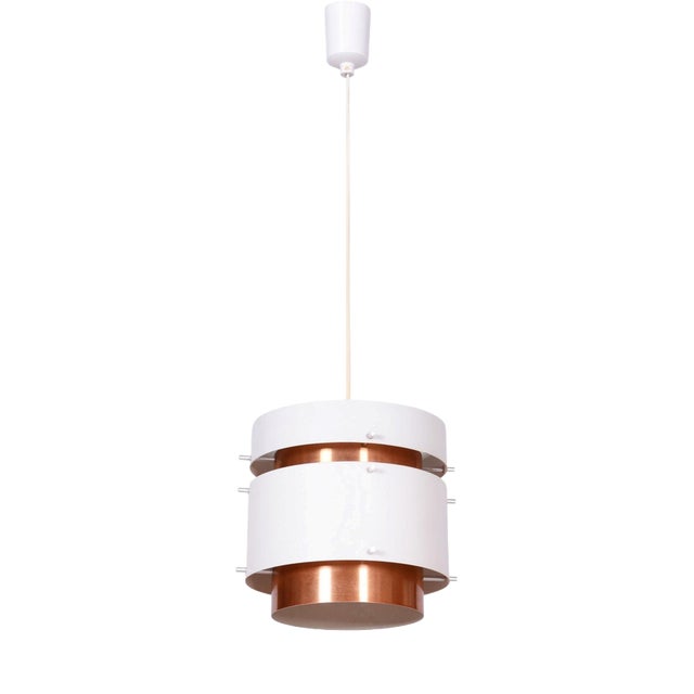 Mid-Century Copper Chandelier, Germany, 1960s For Sale