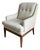 Vintage Mid Century Modern Walnut Lounge Chair Designed by Jens Risom For Sale