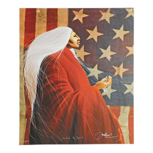 Frank Howell "Touched by Spirit" Serigraph on Paper Hand Signed by Dan Howell