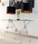 Large Vintage Glass Table Lamps from Kaiser Leuchten, Set of 2 For Sale - Image 11 of 15