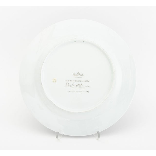 Roy Lichtenstein Rosenthal Porcelain Service Plate For Sale In New York - Image 6 of 7