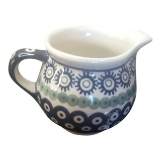 Boleslaweic Made in Poland Creamer or Bud Pitcher For Sale