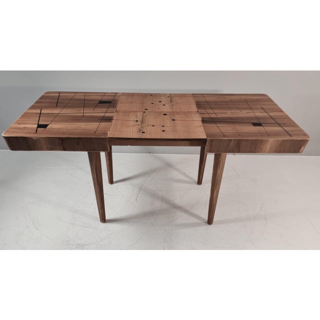 Vintage Dining Table in Walnut, 1970s For Sale - Image 16 of 16