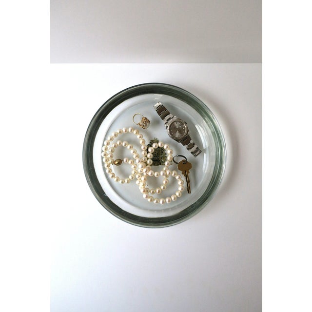 Strombergshyttan Hotel Ritz Lisbon Crystal Catchall Vide-Poche, Large For Sale - Image 4 of 10